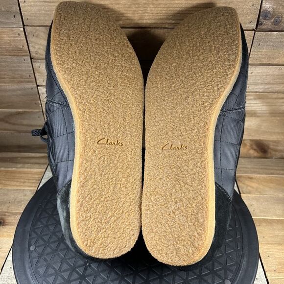 Clarks Mens Size US 10.5 Shacre II Step Black Casual Moccasin Shoes Lace Up NEW - Picture 11 of 11